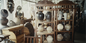 Antique ceramic shop in the Philippines